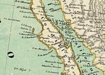 Mapa del BrazoPoderoso de 1850