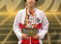El joven talento Santiago González que conquistó Alemania con cinco medallas en el Mundial de Artes Marciales.
